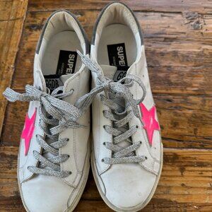 GOLDEN GOOSE Super-Star Low Top Sneaker (Women) (Nordstrom Exclusive), VGUC